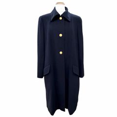 エンポリオ アルマーニ アルパカ混 ダブルチェスターコート 50 イタリア製 極美品△EMPORIO ARMANI エンポリオ アルマーニ SARTORIAL DECO