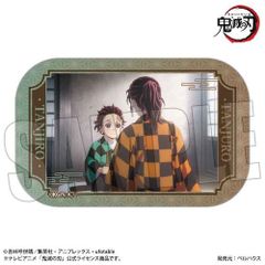 メモリーズスクエア缶バッジ Part2 アニメ「鬼滅の刃」/竈門 炭治郎＆竈門 炭十郎(無限城編ver.) CBKNJ-07 【2026年12月下旬発売予定】