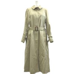 ダックス DAKS スプリングコート ベルト付 アウター 上着 ラウンドカラー 7AR ベージュ /CR ■GY06