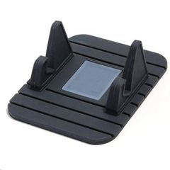 Besthomelife スマートフォンホルダー スマホスタンド 車載ホルダー 簡単取り付け ダッシュボード 滑り止め 水洗い可 (黑) 