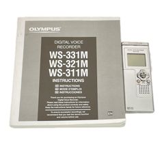 OLYMPUS オリンパス メモリ容量 512MB ICレコーダー WS-311M  シルバー デジタルボイスレコーダー