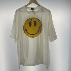 【中古】SAINT MICHAEL× The KLF SMILE KLF_SS TEE WHITE サイズXXL SM-HR1-0000-C02　セントマイケル　ホワイト[19]