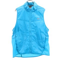 NIKE ナイキ ベスト XL ブルー メンズ 古着