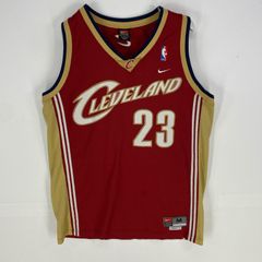 古着 00’s/00年代 ナイキ NIKE ノースリーブ ゲームシャツ NBA ノースリーブ バスケット タンクトップ M  レッド系 メンズ