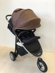 クリーニング済み 説明書付き レインカバー付き スムーヴAB アップリカ Aprica ベビーカー 0724-27