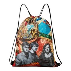 HARRY POTTER   ハリーポッター　ナップサック　リュック　ハーマイオニー　ロン　体操着入れ　ジム着入れ　温泉バッグ　体育着入れ　プールバッグ　シューズバッグ　可愛い　キャラクター　ギフト　プレゼント　海外製品　雑貨