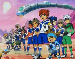 【中古】ポスター 選べる!特大布ポスターBタイプ 「くじ引き堂 15周年記念 イナズマイレブンGO オンラインくじ」 S-1-3賞