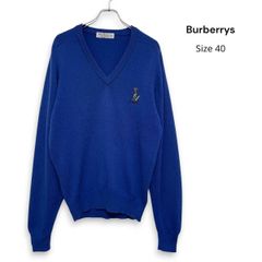 Burberrys BURBERRY バーバリー ウール ニット セーター ヴィンテージ スコットランド製 SizeL相当 / R261109