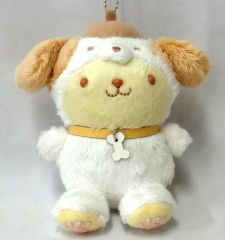 【中古】キーホルダー・マスコット(キャラクター) ポムポムプリン(イヌ) マスコットホルダー 「サンリオキャラクターズ」