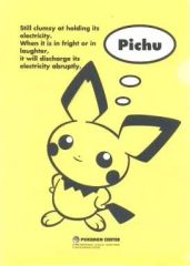 【中古】クリアファイル ピチュー A4クリアファイル 「ポケットモンスター」 ポケモンセンター限定