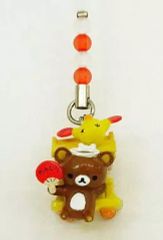 【中古】ストラップ(キャラクター) リラックマ チャームストラップ 「リラックマ ～だんじりでだららん～」 大阪限定