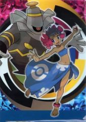 【中古】クリアファイル [単品] フヨウ＆サマヨール A4クリアファイル 「ポケットモンスター 主人公(女の子) A4クリアファイルセット(4枚セット)」