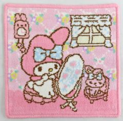 【中古】タオル・手ぬぐい マイメロディ シェニール織タオル 「サンリオキャラクターズ×FEILER」
