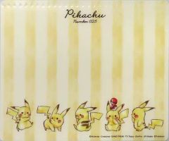【中古】マウスパッド ピカチュウ(整列) はさめる抗菌マウスパッド Pikachu number025 「ポケットモンスター」 ポケモンセンター限定