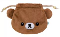 【中古】バッグ(キャラクター) チャイロイコグマ てぶくろをとどけにテーマ ぬいぐるみ巾着 「リラックマ」