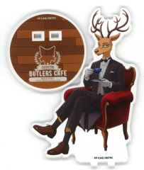 【中古】アクリルスタンド・アクリルパネル ルイ BIGアクリルスタンド 「BEASTARS×GOOD SMILE×animatecafe」