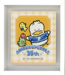 【中古】マグネット・磁石 あひるのペックル(青シャツ/3人) 「サンリオキャラクターズ 35th あひるのペックル フレームマグネット」
