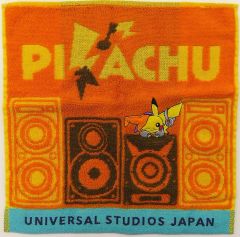 【中古】タオル・手ぬぐい [単品] ピカチュウ(ポケットモンスター) ミニタオル 「ハロウィーン・ホラー・ナイト」 ユニバーサル・スタジオ・ジャパン限定