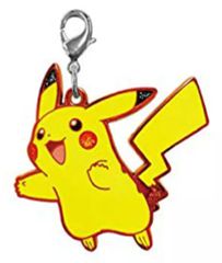 【中古】キーホルダー・マスコット(キャラクター) ピカチュウ キラキラダイカットメタルチャーム 「ポケットモンスター」