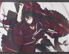 【中古】タペストリー 狐剣士(凪白みと) B2タペストリー