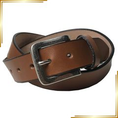 【新品】 WING LEATHER 栃木レザー ベルト メンズ 本革 ビジネス カジュアル 日本製  国産 おしゃれ 無地 35mm w003 Mサイズ 茶色