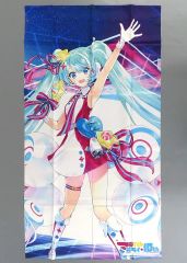 【中古】タペストリー(大型) 初音ミク(KEIイラスト) マジカルミライ 10th フルグラフィックのれん 「初音ミク マジカルミライ 10th Anniversary」