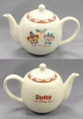 【中古】食器その他(キャラクター) ダッフィー＆シェリーメイ ティーポット 「ダッフィーのクリスマス2011」 東京ディズニーシー限定