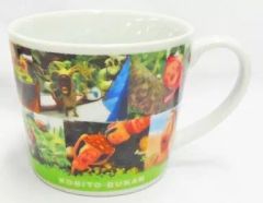【中古】マグカップ・湯のみ(キャラクター) C.コマ割り オリジナルマグカップ 「こびとづかん」 サークルKサンクス 夏のこびとづかんフェア