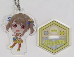 【中古】キーホルダー 中須かすみ 「GiGOコラボカフェ ラブライブ!虹ヶ咲学園スクールアイドル同好会 Let’s にじパフェ! スタンド付きデフォルメアクリルキーホルダー(ニジガク Let’s にじパフェ!)」