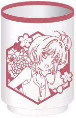 【中古】マグカップ・湯のみ(キャラクター) 木之本桜(ピンク/ノースリーブ) 切り絵シリーズ 湯のみ第二弾 「カードキャプターさくら クリアカード編」