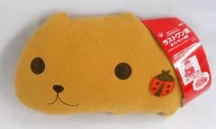 【中古】クッション・抱き枕・本体(キャラクター) カピバラさん 飼育係のお兄さんお手製クッション 「一番くじ カピバラさん～Patchworks～」 ラストワン賞