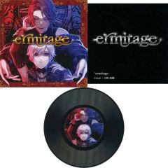 【中古】コースター ermitage 「ブラックスター -Theater Starless- レコード風コースター ver.2 vol.2」