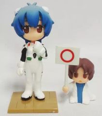 【中古】トレーディングフィギュア 綾波レイ(長女) 「新世紀エヴァンゲリオン ぷちえう゛ぁ えう゛ぁぐらし 第伍集」