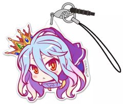 【中古】ストラップ(キャラクター) 白 アクリルつままれストラップ 「劇場版 ノーゲーム・ノーライフ ゼロ」