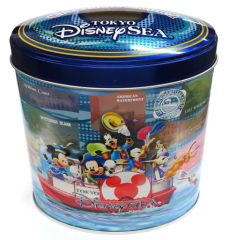 【中古】小物入れ・マルチケース・缶ケース ゴンドラ柄 缶ケース(チョコレートクランチS) 「ディズニー」 東京ディズニーシー限定