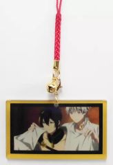 【中古】キーホルダー・マスコット(キャラクター) 鶴丸国永＆三日月宗近 「刀剣乱舞-花丸- キーホルダー ビジュアルコレクション第十弾」