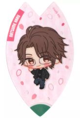 【中古】ブックカバー・しおり(キャラクター) 夏目春 桜クリアしおり 「スタンドマイヒーローズ」 AnimeJapan 2018 会場購入特典
