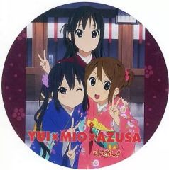 【中古】キャラカード(キャラクター) 唯＆澪＆梓 CD型メタリックカード 「けいおん!!」 2012年アニメイト けいおん!!フェア特典第2弾