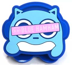 【中古】クリップ バナー 「ブルーハムハム のっかりラバークリップ」