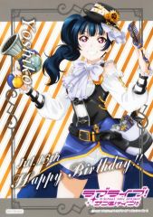 【中古】キャラカード 津島善子 バースデーブロマイド 「ラブライブ!サンシャイン!! バースデーナンバープレート vol.4」 購入特典