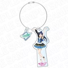 【中古】雑貨 松浦果南(WATER BLUE NEW WORLD ver) ワイヤーキーホルダー 「ラブライブ!サンシャイン!!」