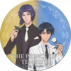 【中古】バッジ・ピンズ 越前リョーマ＆幸村精市 缶バッジ 「新テニスの王子様 運試し!テニプリみくじ～Black or White～」 小吉