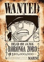 【中古】ポスター(アニメ) ロロノア・ゾロ 「ワンピース 手配書ポスター」 創刊50周年記念 週刊少年ジャンプ展 VOL.3グッズ