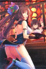 【中古】タペストリー 朱シオイラスト(210212) B2タペストリー 姫繰三六五タペストリーコレクション