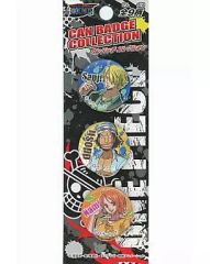 【中古】バッジ・ピンズ(キャラクター) ワンピース カンバッチコレクション サンジ＆ウソップ＆ナミ