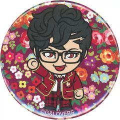 【中古】バッジ・ピンズ(男性) 神威楽斗(GACKT)/イラスト・紫背景 缶バッジ 「第93期 神威♂楽園 de ヒラキナ祭」 楽性ショック堂 SPECIAL MENU付属品