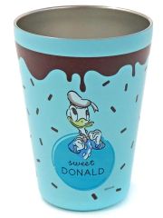 【中古】マグカップ・湯のみ ドナルドダック(チョコレートミント) カップコーヒータンブラー 「ディズニー」 Disney CUP COFFEE TUMBLER BOOK produced by サーティワン アイスクリーム CHOCOLATE MINT wit