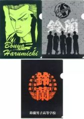 【中古】クリアファイル 鈴蘭男子高校セット クリアファイルセット 「一番くじ クローズ＆WORST弐」 E賞