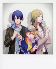 【中古】キャラカード(キャラクター) 来栖翔＆聖川真斗＆カミュ(ノーマルver.) 「うたの☆プリンスさまっ♪ トレーディングインスタントフォト風カード Love Pop Candy Ver.」