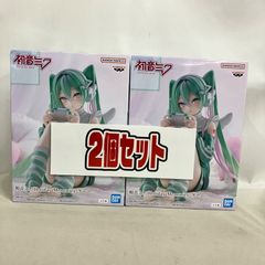 未開封 初音ミク Holiday Memories 初音ミク ゲーム フィギュア 2個セット SFK639 c107